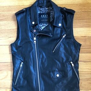 Zara Other - Zara Faux Leather Vest Zara Other - Zara Faux Leather Vest